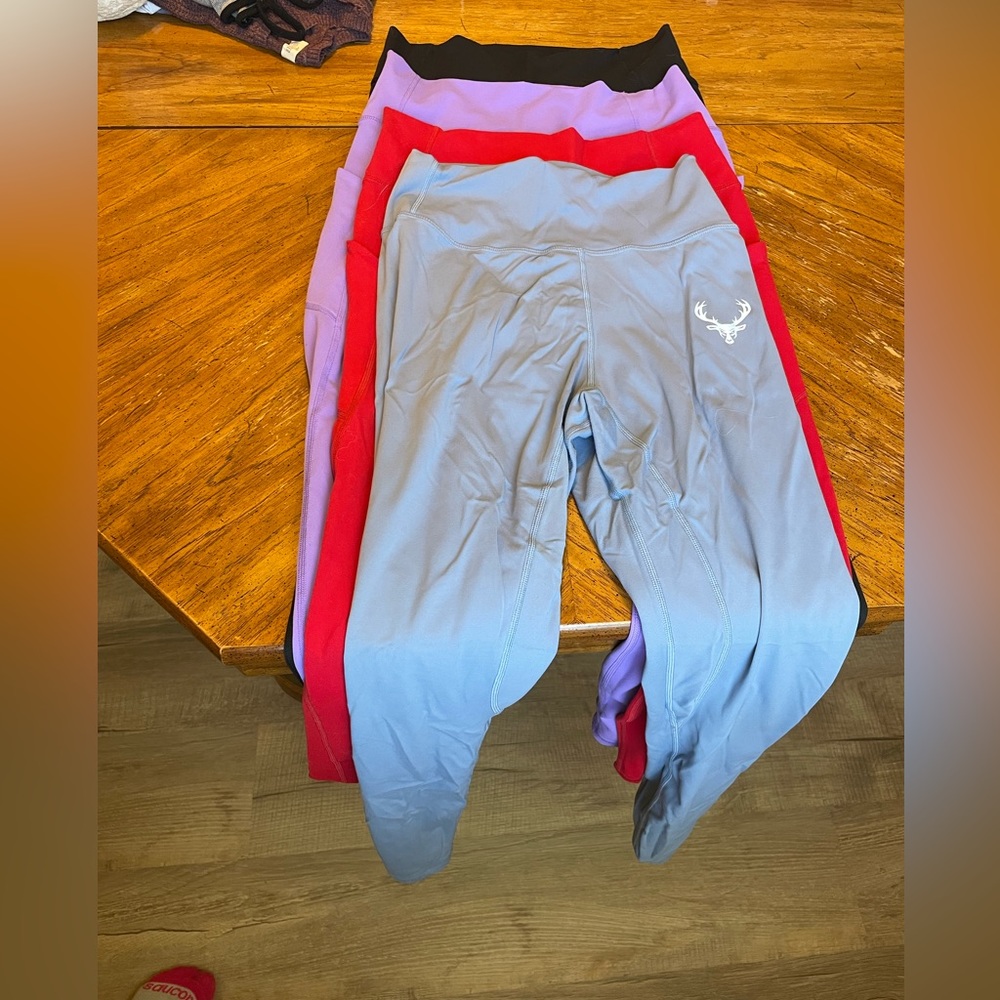 Fabletics and Bucked up leggings